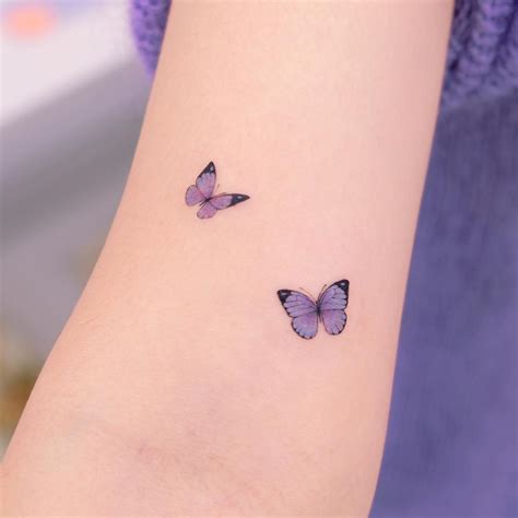 small butterfly tattoo